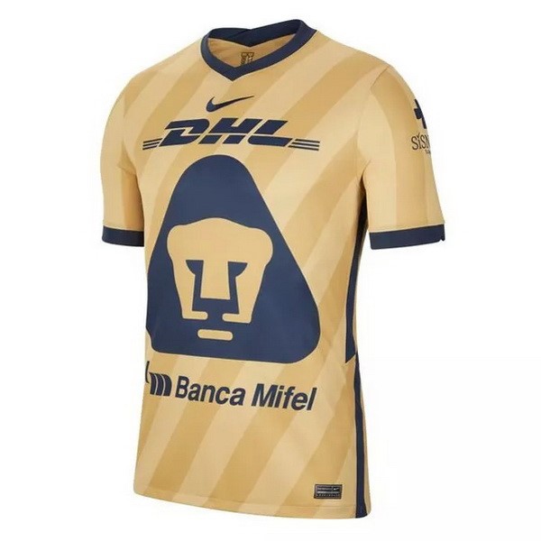 Tailandia Camiseta UNAM Pumas Tercera equipo 2020-2021 Amarillo